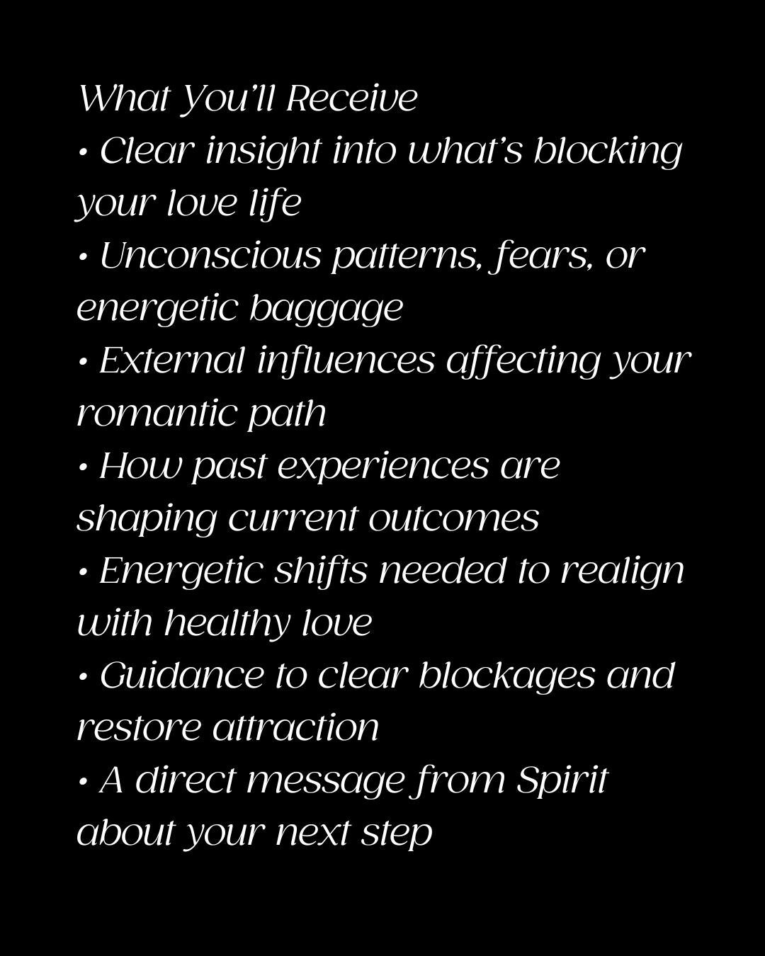 What’s Blocking Your Love Life? Tarot Reading for Emotional & Energetic Clarity