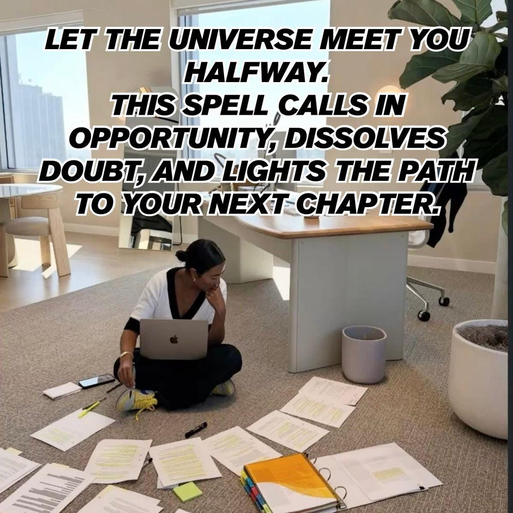 New Job Spell – POWERFUL ritual for career success & abundance | etsy witch digital working