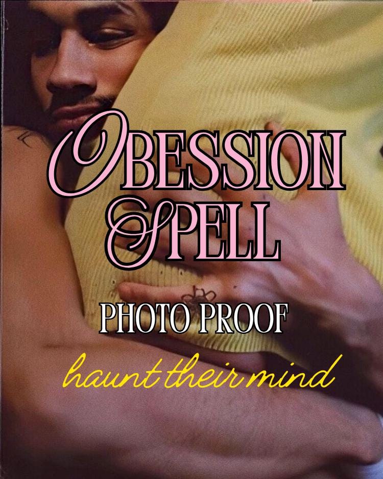 Obsession Spell – Energetic Pull, Craving, Desire, and Romantic Focus