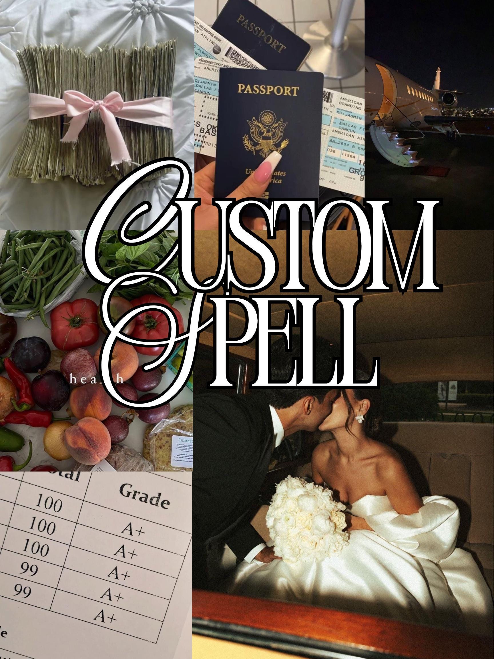 Personalised Custom Spell (Digital Certificate)