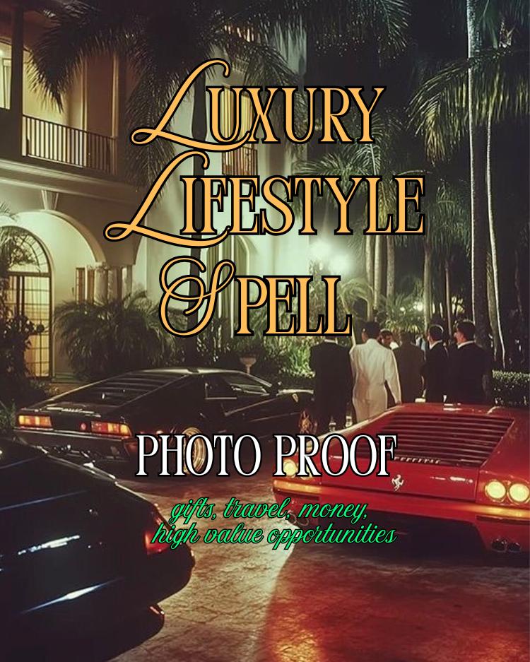 Luxury Attraction Spell – Gifts, Money & High-Value Opportunities (Digital Certificate)