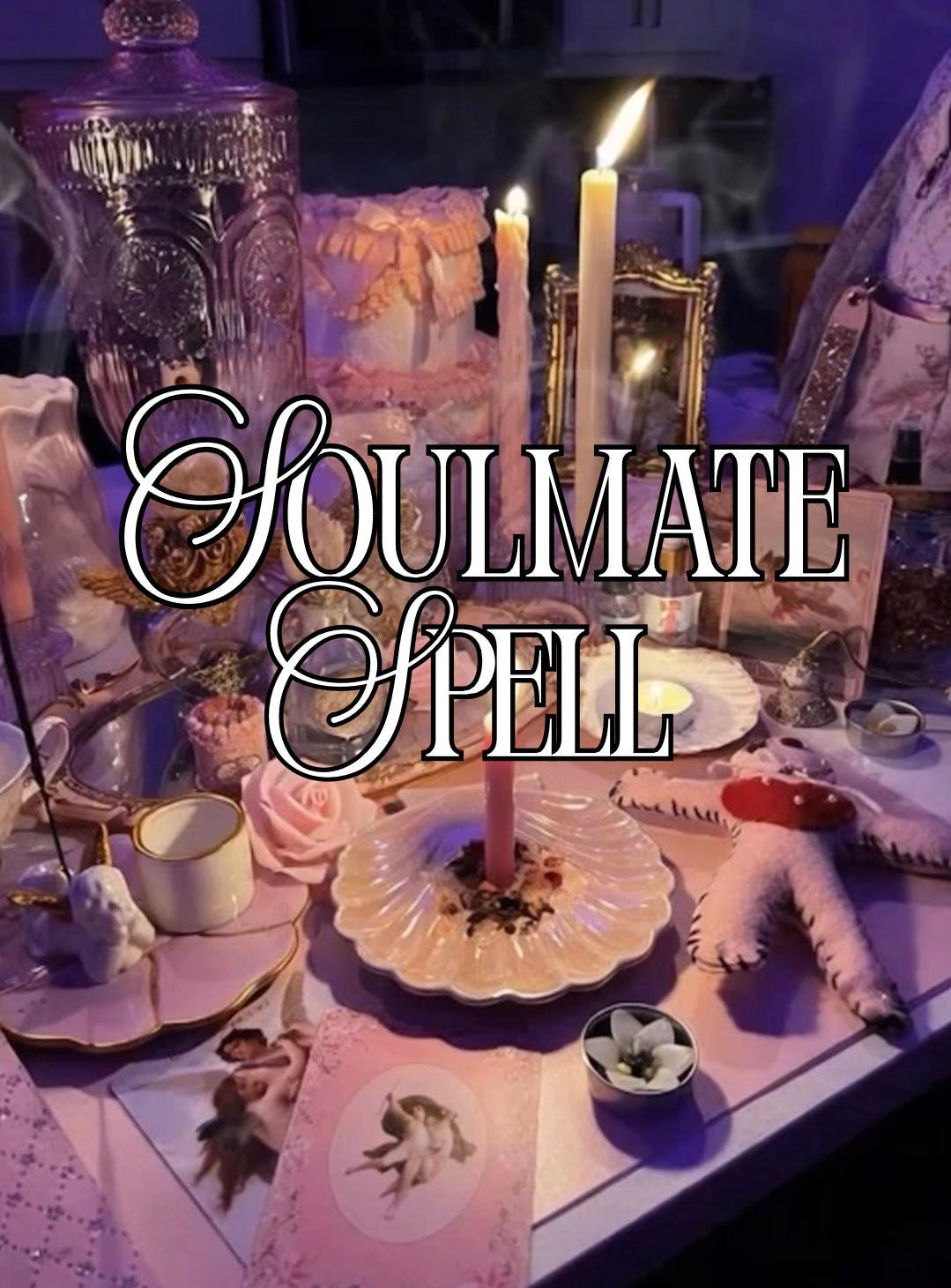 Divine Soulmate Spell | spiritual connection, twin flame reunion, eternal love, etsy witch, tiktok spells