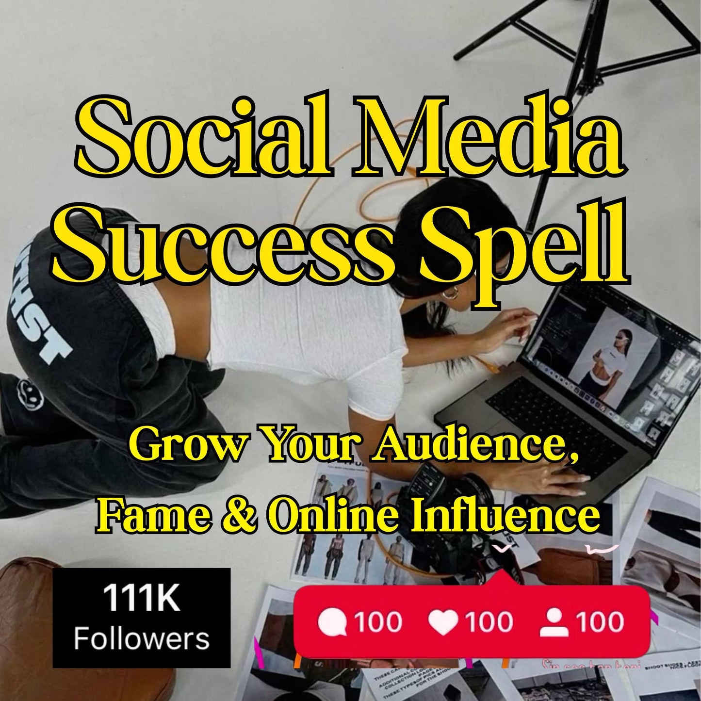 Social Media Success Spell – Visibility, Viral Growth & Online Recognition